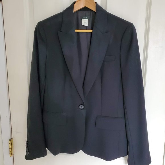 ⭐️J. Crew Black Wool Blazer⭐️ - Picture 7 of 9